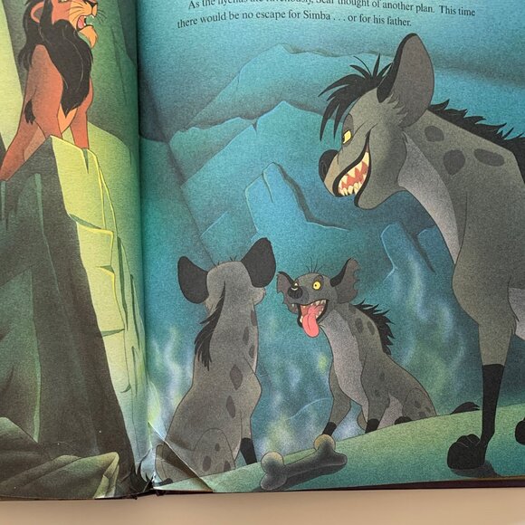 The Lion King (1994, Hardcover, 1st Edition) Vintage Walt Disney Picture Book - Picture 9 of 14
